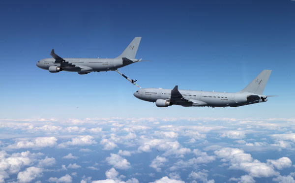 Airbus KC-30A Multi-Role Tanker Transport planes